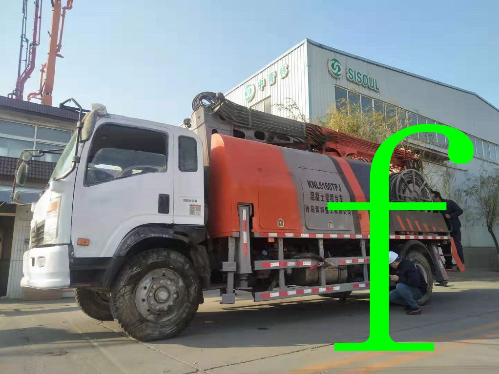 混凝土泵 青科重工 濕噴臺(tái)車(chē)