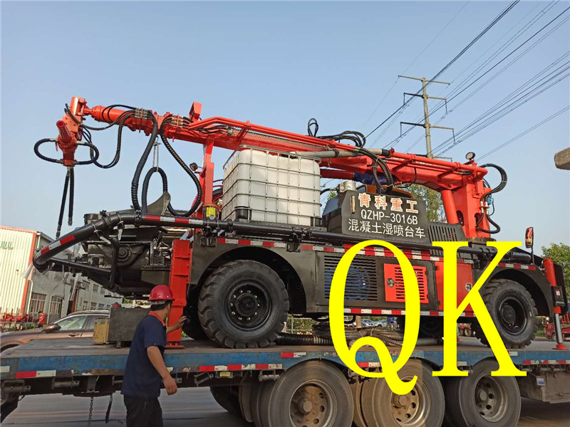  混凝土泵 青科重工 濕噴臺(tái)車