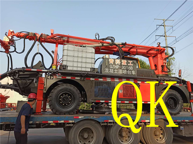  混凝土泵 青科重工 濕噴臺(tái)車