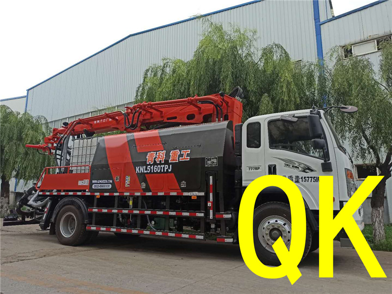 混凝土泵 青科重工 濕噴臺車
