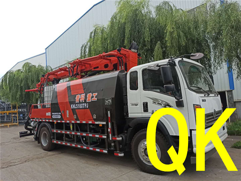 混凝土泵 青科重工 濕噴臺車