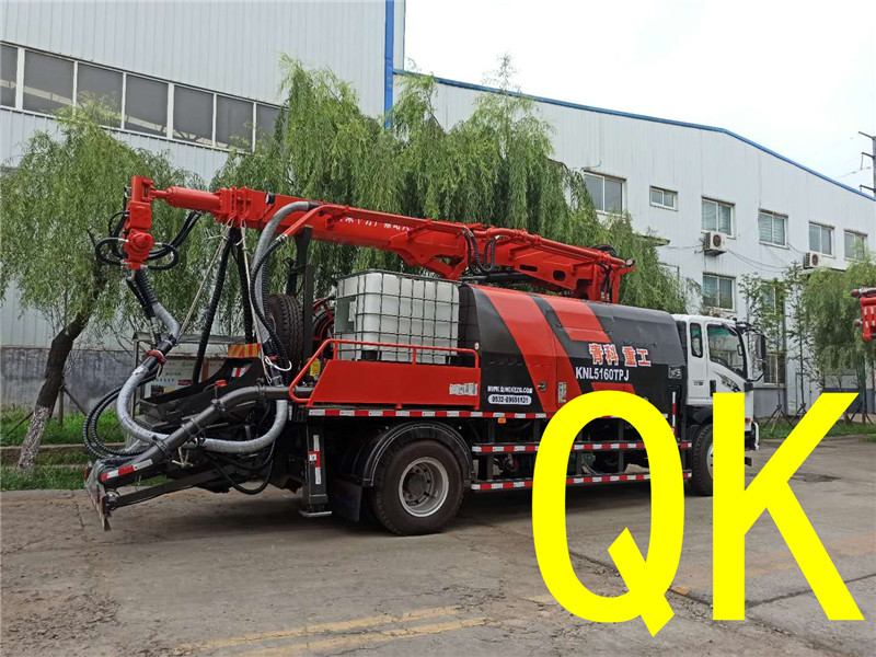 混凝土泵 青科重工 濕噴臺車