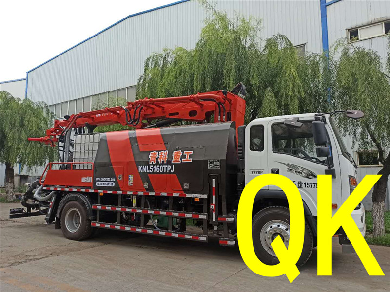 混凝土泵 青科重工 濕噴臺車