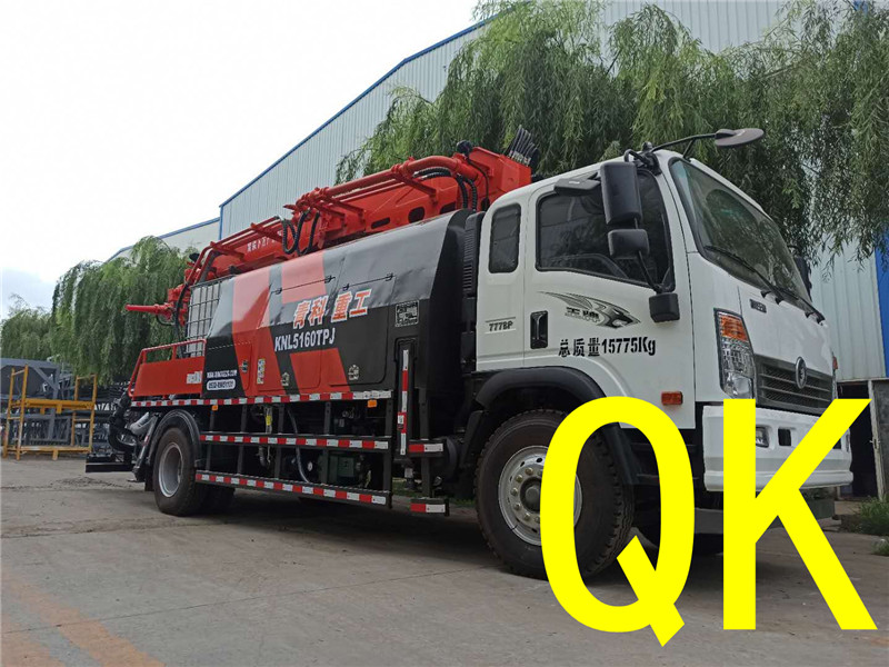 混凝土泵 青科重工 濕噴臺車