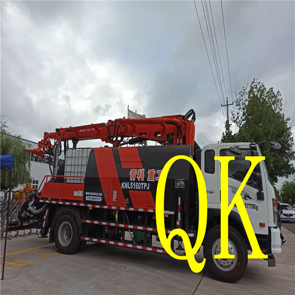 混凝土泵 青科重工 濕噴臺車